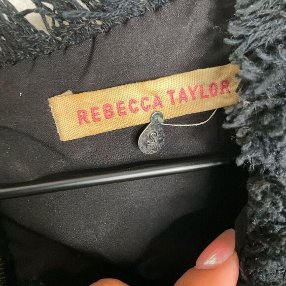 Rebecca Taylor Mini Shift Dress Leather - Picture 7 of 9